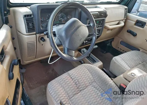 2000 Jeep Wrangler / Tj Sport z USA, uszkodzony, nr VIN 1J4FA49S2YP706869